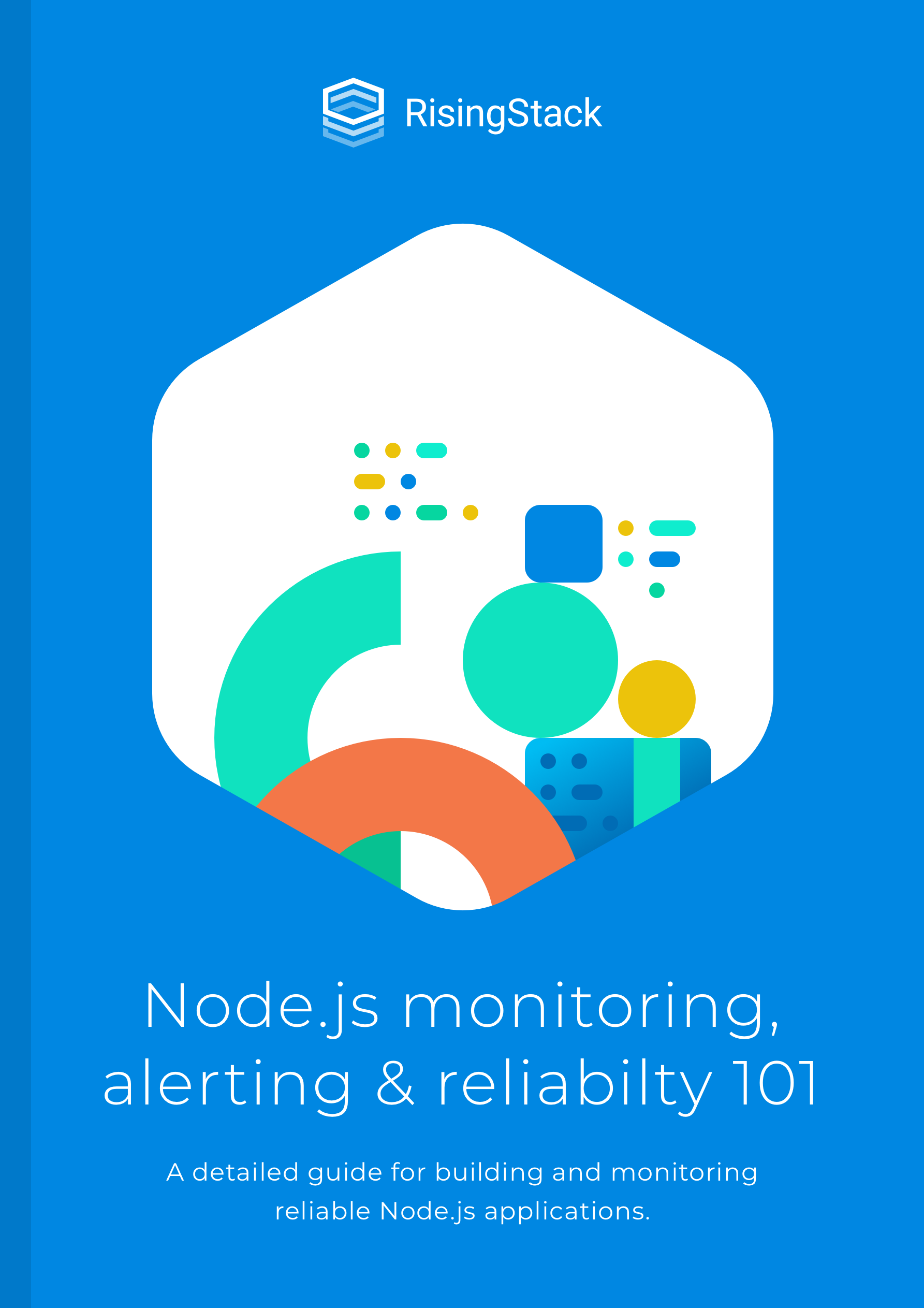 node js monitoring ebook book cover