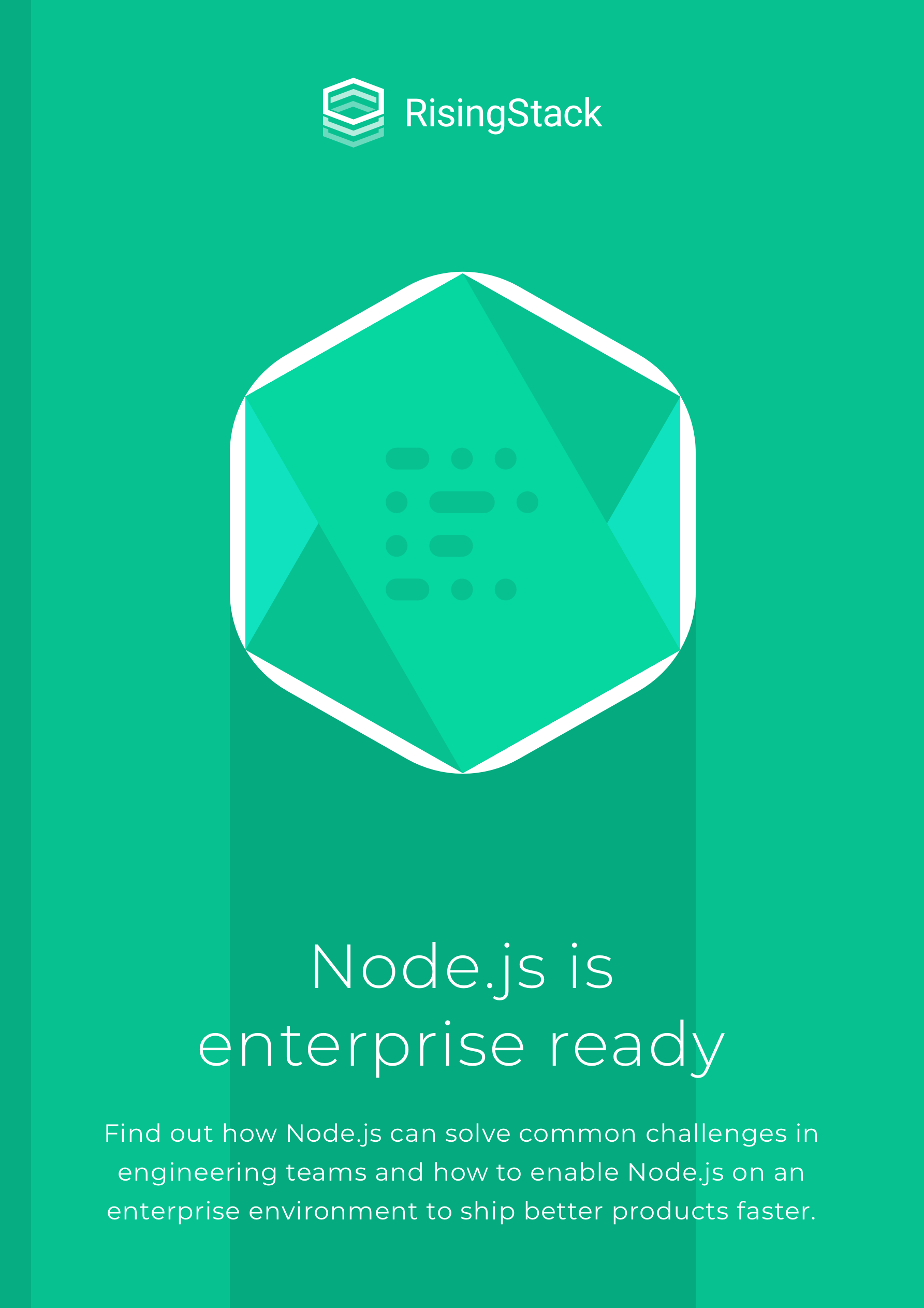 nodejs is enterprise ready book cover