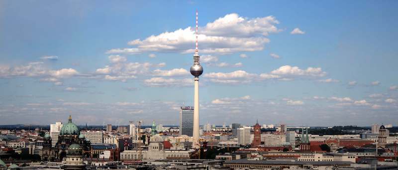 Berlin city landscape